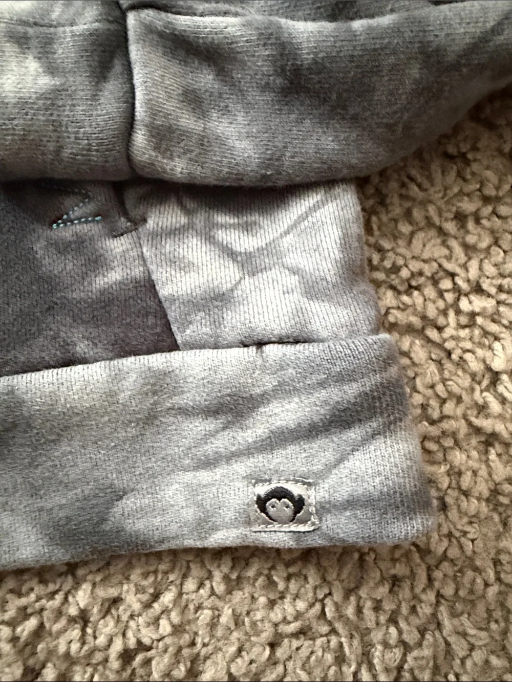 Appaman Gray Tie-Dye Crewneck Sweatshirt